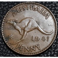 Австралия 1 пенни 1941 год с408 СОСТОЯНИЕ