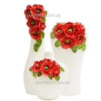 Керамичесчкие вазы и наборы ваз для декора и подарка