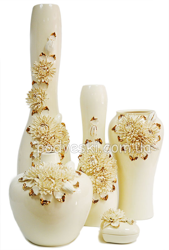 Фото 9. Керамичесчкие вазы и наборы ваз для декора и подарка