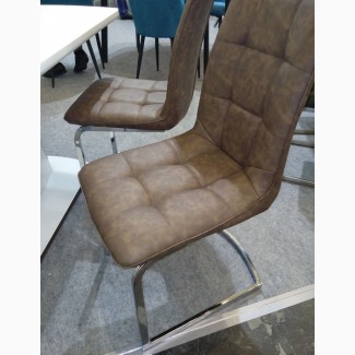 В продаже 4 стула стул S-111 цвет коричневый и бежевый искусственная кожа