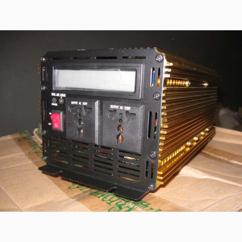 Фото 5. HYD-2000P-LCD инвертор 12 вольт 220 вольт СИНУСОИДА