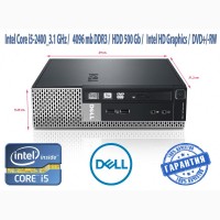 Dell OptiPlex 790: Четырех ядерный Сore i5 2400/4Гб DDR3/250Gb