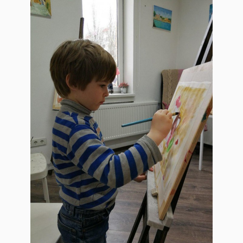 Фото 4. Детская живопись Одесса. Курс живописи для детей Одесса