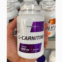 Progress Nutrition L-carnitine 1000 мг - жиросжигатель с л-карнитином