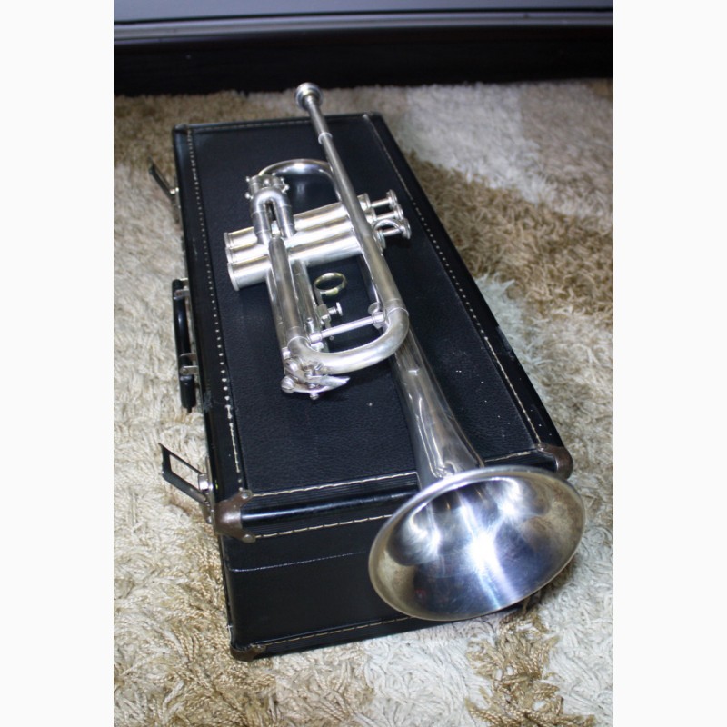 Фото 4. Труба BLESSING Scholastik USA Оригінал Cрібло помпова Trumpet