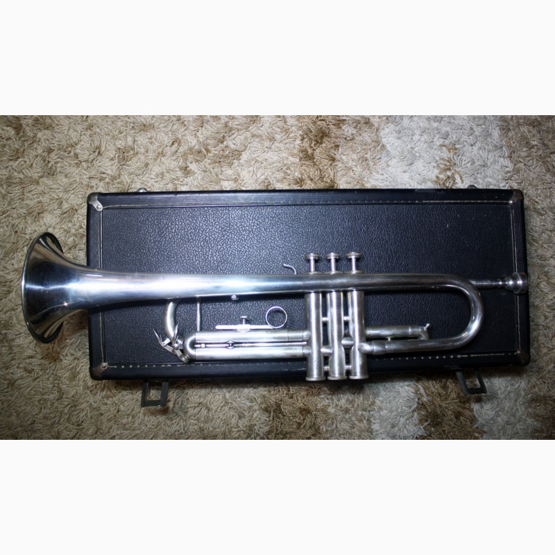 Фото 7. Труба BLESSING Scholastik USA Оригінал Cрібло помпова Trumpet