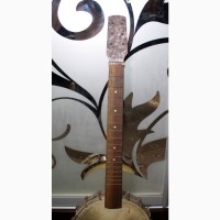 Банджо-музичний інструмент-шкіра-6 струн