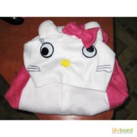 Пижама кигуруми Hello Kitty теплющая Домашний костюм kigurumi любой размер