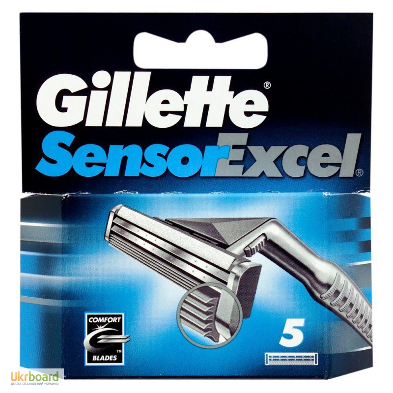 Gillette Sensor Excel картриджи 5шт Только Высокое качество