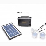 Продам.Портативный фонарь с солнечной батареей и 3 лампочками GDLITE GD-+8131