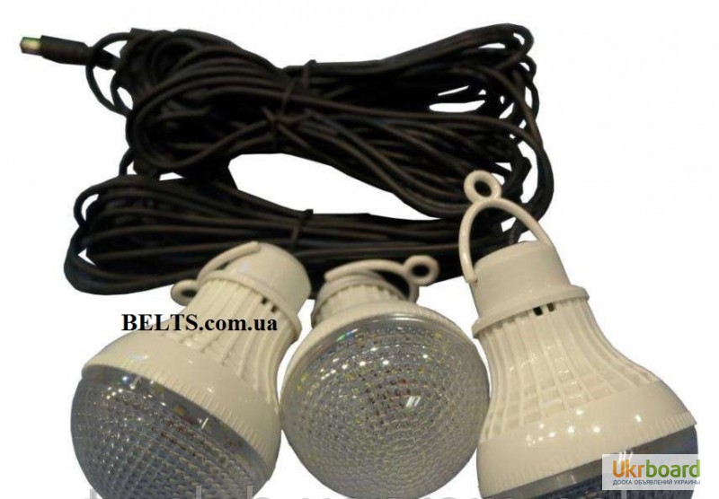 Фото 3. Продам.Портативный фонарь с солнечной батареей и 3 лампочками GDLITE GD-+8131
