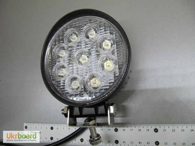 Фото 4. Дополнительные светодиодные фары LED 1205-27W