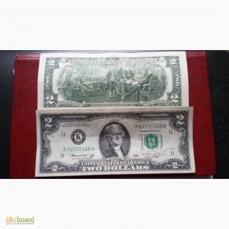Продам 2 доллара США 1976 г