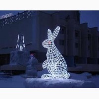 Светодиодные LED 3D фигуры Подарки Сувениры из металла