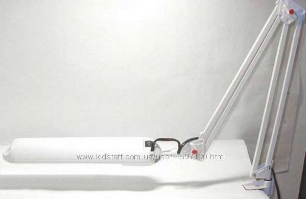 Фото 6. Настольная Лед лампа на струбцине для ресничек лампа на струбцине DELUX