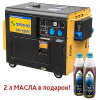 Генератор дизельный Sadko DSG-6500Е ATS 6 кВт
