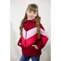Демисезонные разноцветные куртки- жилетки для девочек 7 - 12 лет, цвета разные-S9944