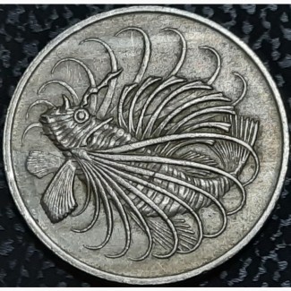 Сингапур 50 центов 1967 год а324