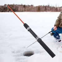 Удочки для зимней рыбалки Lucky John C-Tech Jigging + Катушки