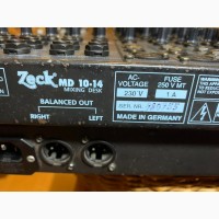 Мікшерний пульт Zeck md 10-14(Soundcraft, Behringer, Mackie, Alto, Dynacord)