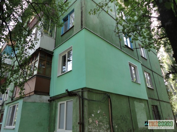 Фото 2. Утепление стен пенопластом, высотные работы Харьков