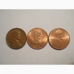 США-1 цент (3 разные)