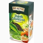 Чай зеленый листовой Big Active (айва, апельсин, кактус и лепестки роз) 120 гр