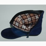 Демисезонные ботинки для девочек Шалунишка арт.5554 темно-синий
