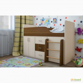 Детская кровать-чердак Снупи