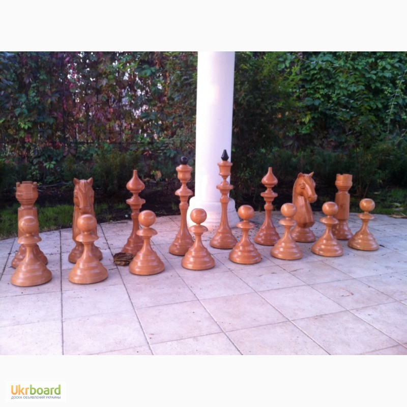 Фото 3. Уличные шахматы деревянные предлагаю