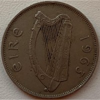 Ірландія 1/2 крони 1963 182
