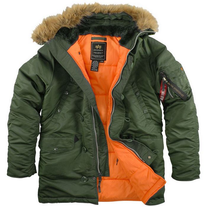 Фото 2. Куртка Аляска N-3B Slim Fit Parka Alpha Industries (США) купить в Украине