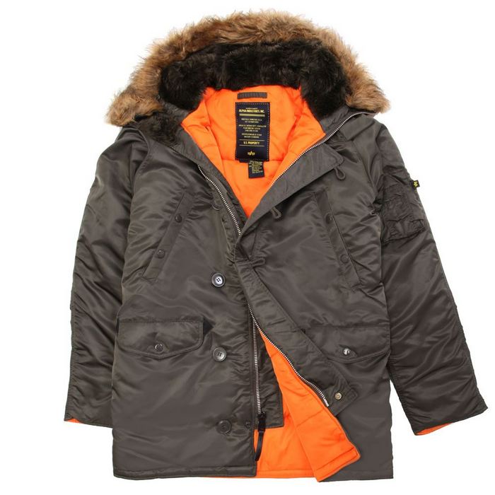 Фото 5. Куртка Аляска N-3B Slim Fit Parka Alpha Industries (США) купить в Украине