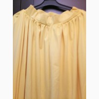Нарядное вечернее платье юбка с топом желтое макси длинное xs
