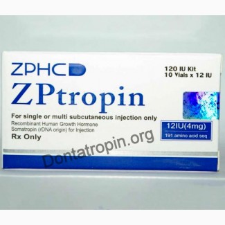 Гормон роста ZPtropin 10МЕ (соматотропин)