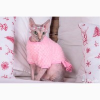 Продам платье кофту для кошек, Кофта - платье с рукавом Frida арт (567-FR)