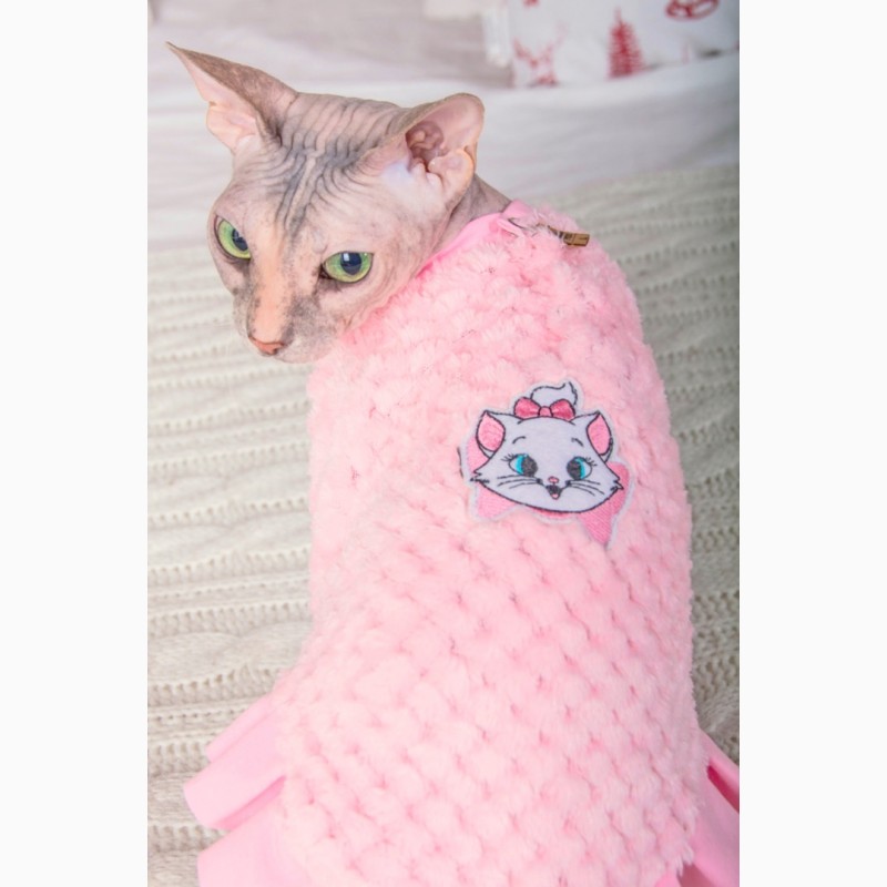 Фото 6. Продам платье кофту для кошек, Кофта - платье с рукавом Frida арт (567-FR)