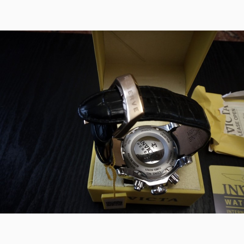 Фото 6. Швейцарский хронограф часы для дайвинга Invicta Venom 0360 Оригинал