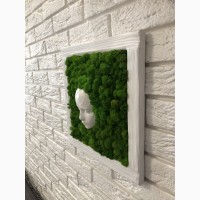 Картина со стабилизированым мхом Лесная нимфа 3D еффект MiNature Moss