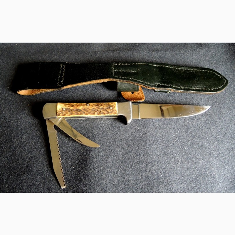 Фото 4. Нож охотничий Leegebruch, GDR 1978 г., мод. Jagdmesser, VEB Messerschmiede