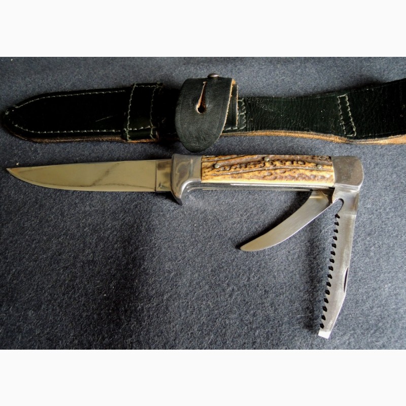 Фото 6. Нож охотничий Leegebruch, GDR 1978 г., мод. Jagdmesser, VEB Messerschmiede