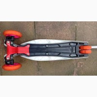 Детский трехколесный самокат-кикборд Best Scooter maxi складной руль