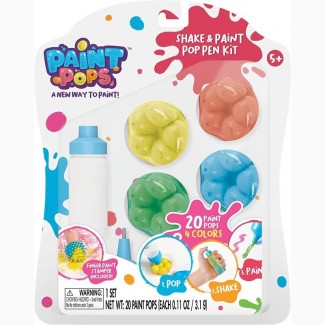 WowWee Набор для рисования шарики краски 4972 Paint Pops Shake Paint Pop Pen Kit