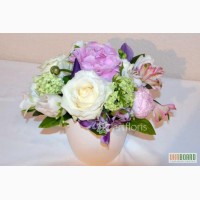 Цветочное оформление свадеб, букет невесты, композиции на стол, арка из цветов