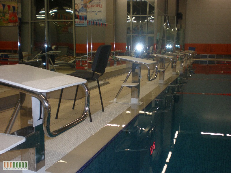 Фото 7. Дорожки разделительные для бассейна, тумбы стартовые - от производителя