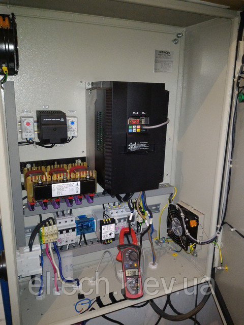 Фото 6. Автоматизация водоснабжения с преобразователями частоты Hitachi