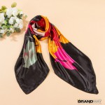 Стильные женские шелковые шарфы и шейные платки