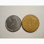 Бразилия-25 центаво (2 разные)