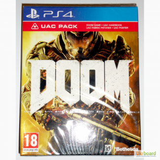 Doom UAC Pack для PS4 новый / РУС версия / в наличии