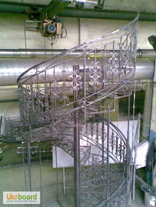 Фото 7. Изготовление металлических лестниц на заказ